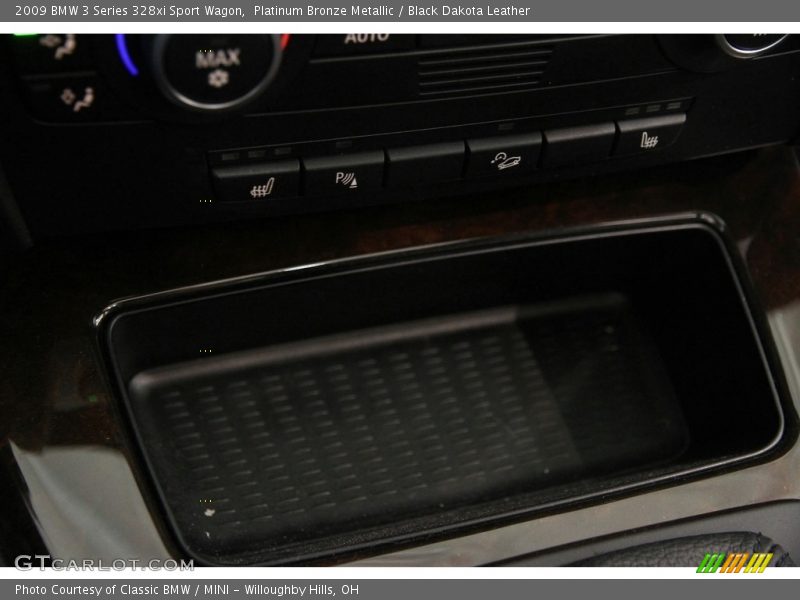 Platinum Bronze Metallic / Black Dakota Leather 2009 BMW 3 Series 328xi Sport Wagon