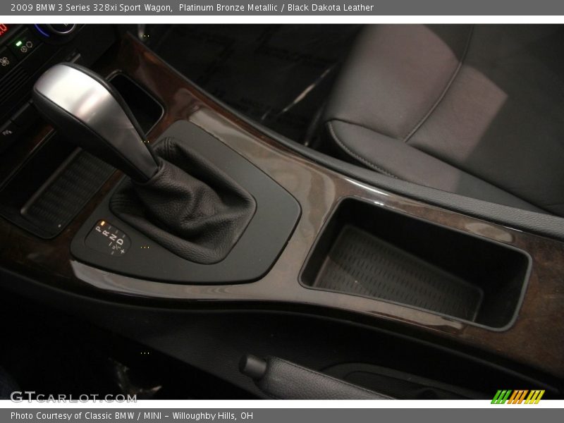 Platinum Bronze Metallic / Black Dakota Leather 2009 BMW 3 Series 328xi Sport Wagon