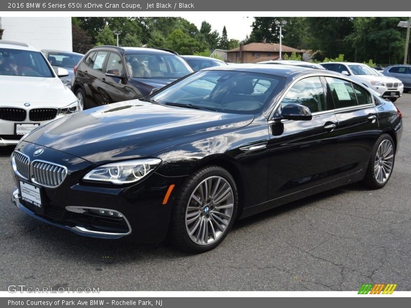 Jet Black / Black 2016 BMW 6 Series 650i xDrive Gran Coupe
