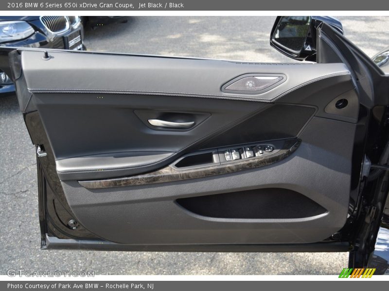 Jet Black / Black 2016 BMW 6 Series 650i xDrive Gran Coupe