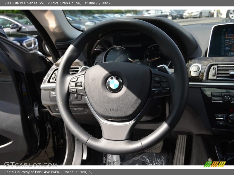 Jet Black / Black 2016 BMW 6 Series 650i xDrive Gran Coupe