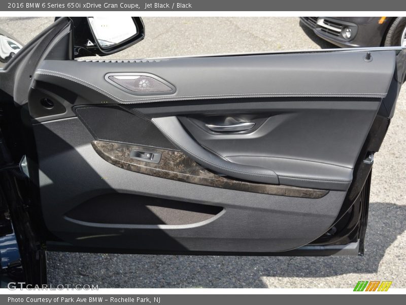 Jet Black / Black 2016 BMW 6 Series 650i xDrive Gran Coupe