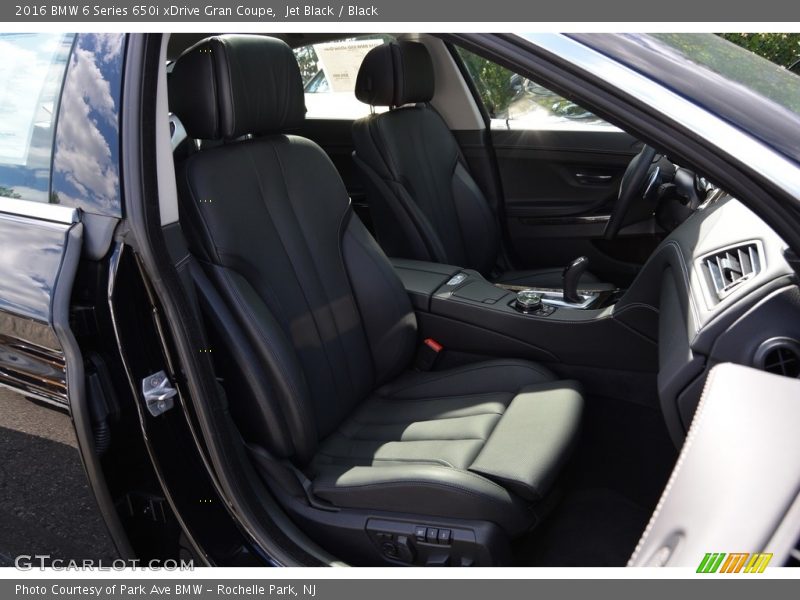 Jet Black / Black 2016 BMW 6 Series 650i xDrive Gran Coupe
