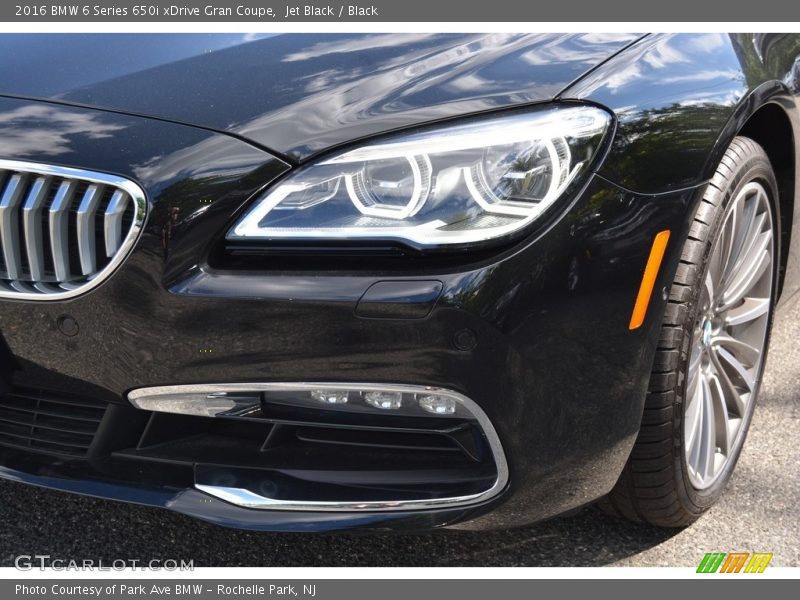 Jet Black / Black 2016 BMW 6 Series 650i xDrive Gran Coupe