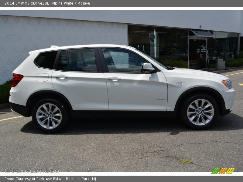 Alpine White / Mojave 2014 BMW X3 xDrive28i