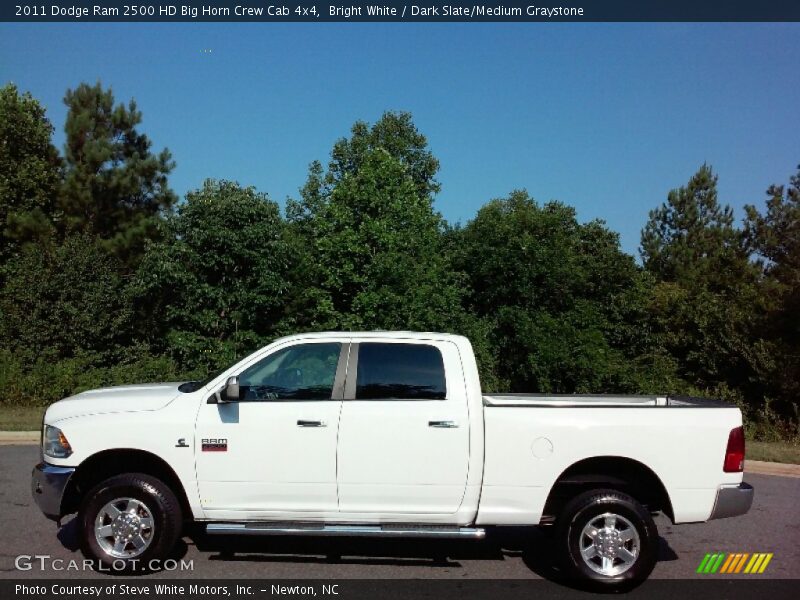 Bright White / Dark Slate/Medium Graystone 2011 Dodge Ram 2500 HD Big Horn Crew Cab 4x4