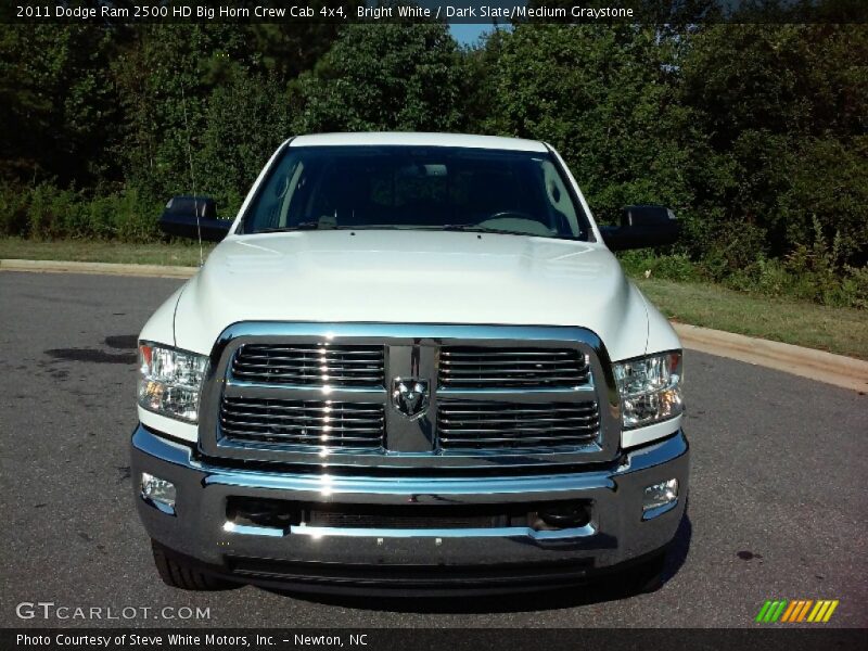 Bright White / Dark Slate/Medium Graystone 2011 Dodge Ram 2500 HD Big Horn Crew Cab 4x4