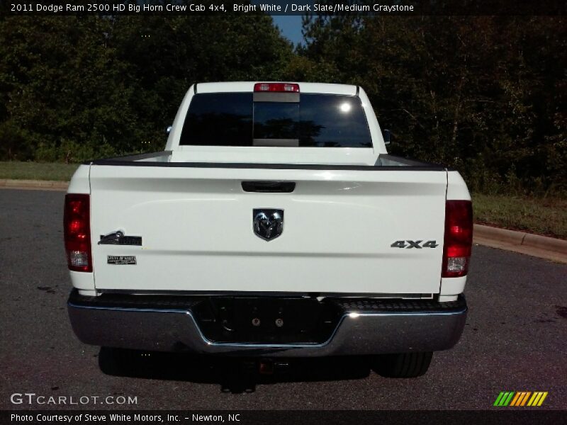 Bright White / Dark Slate/Medium Graystone 2011 Dodge Ram 2500 HD Big Horn Crew Cab 4x4