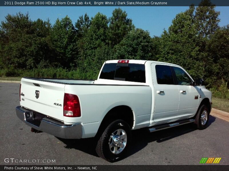 Bright White / Dark Slate/Medium Graystone 2011 Dodge Ram 2500 HD Big Horn Crew Cab 4x4