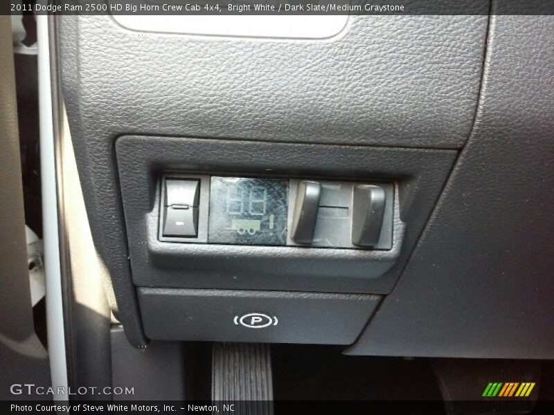Bright White / Dark Slate/Medium Graystone 2011 Dodge Ram 2500 HD Big Horn Crew Cab 4x4
