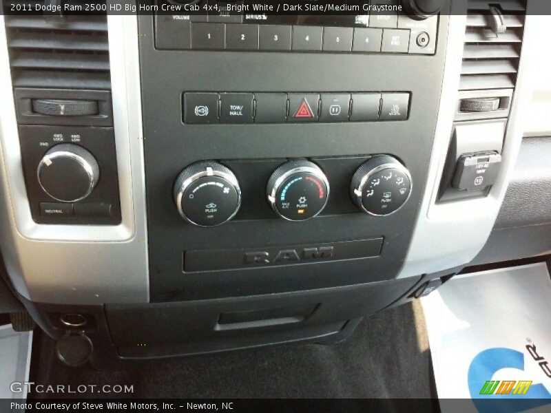 Bright White / Dark Slate/Medium Graystone 2011 Dodge Ram 2500 HD Big Horn Crew Cab 4x4