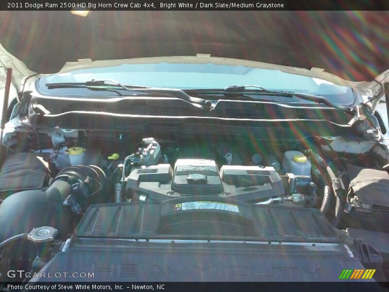 Bright White / Dark Slate/Medium Graystone 2011 Dodge Ram 2500 HD Big Horn Crew Cab 4x4