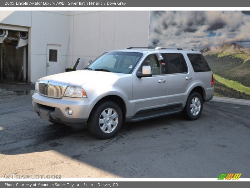 Silver Birch Metallic / Dove Grey 2005 Lincoln Aviator Luxury AWD