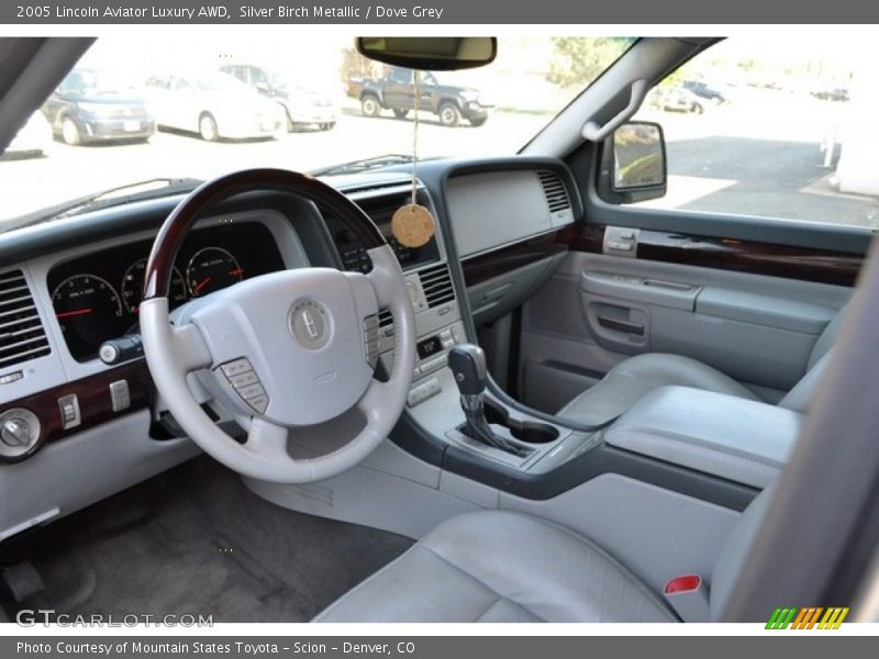 Silver Birch Metallic / Dove Grey 2005 Lincoln Aviator Luxury AWD
