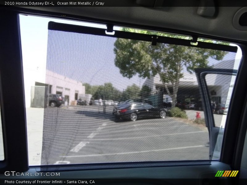 Ocean Mist Metallic / Gray 2010 Honda Odyssey EX-L