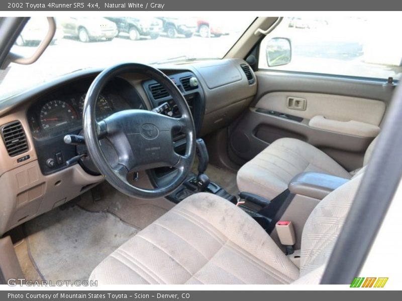 Natural White / Gray 2002 Toyota 4Runner SR5 4x4