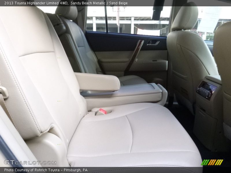 Sandy Beach Metallic / Sand Beige 2013 Toyota Highlander Limited 4WD