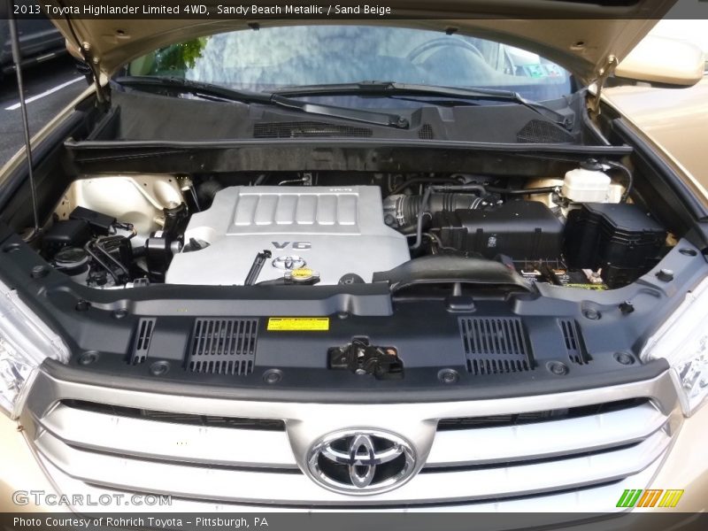 Sandy Beach Metallic / Sand Beige 2013 Toyota Highlander Limited 4WD