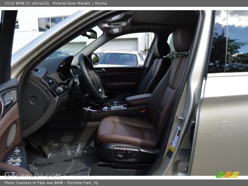 Mineral Silver Metallic / Mocha 2016 BMW X3 xDrive28i