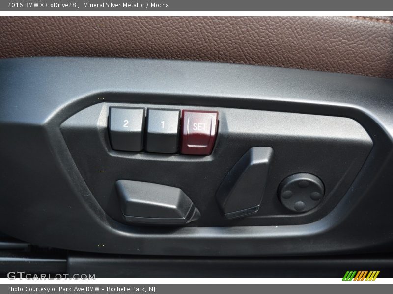 Mineral Silver Metallic / Mocha 2016 BMW X3 xDrive28i