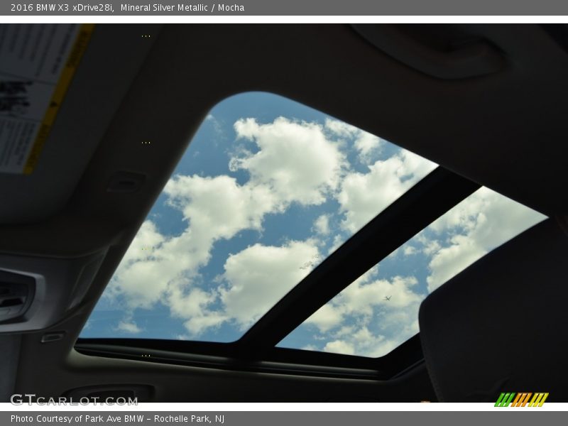 Mineral Silver Metallic / Mocha 2016 BMW X3 xDrive28i