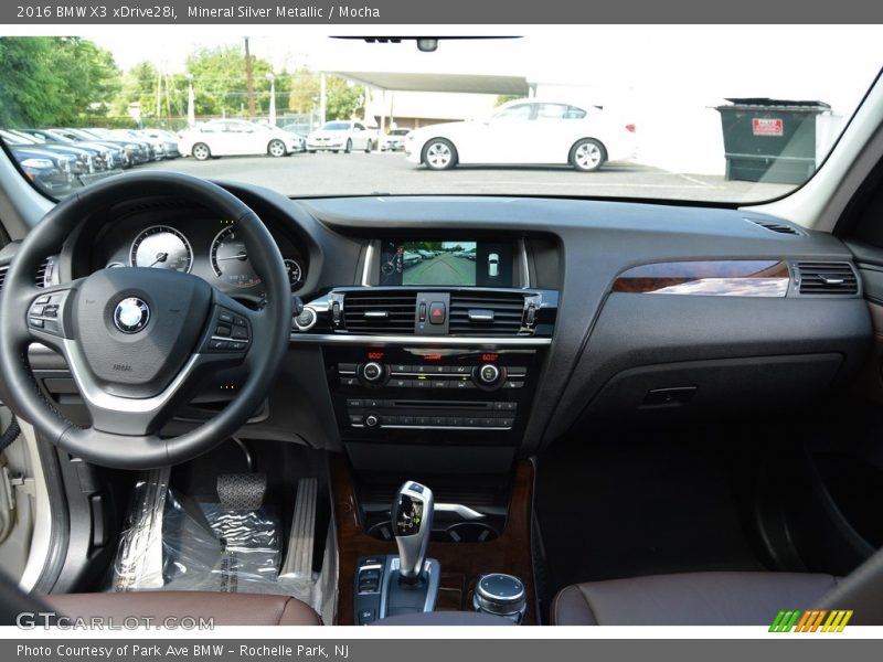 Mineral Silver Metallic / Mocha 2016 BMW X3 xDrive28i