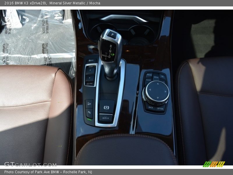 Mineral Silver Metallic / Mocha 2016 BMW X3 xDrive28i