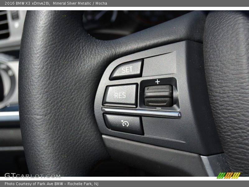Mineral Silver Metallic / Mocha 2016 BMW X3 xDrive28i
