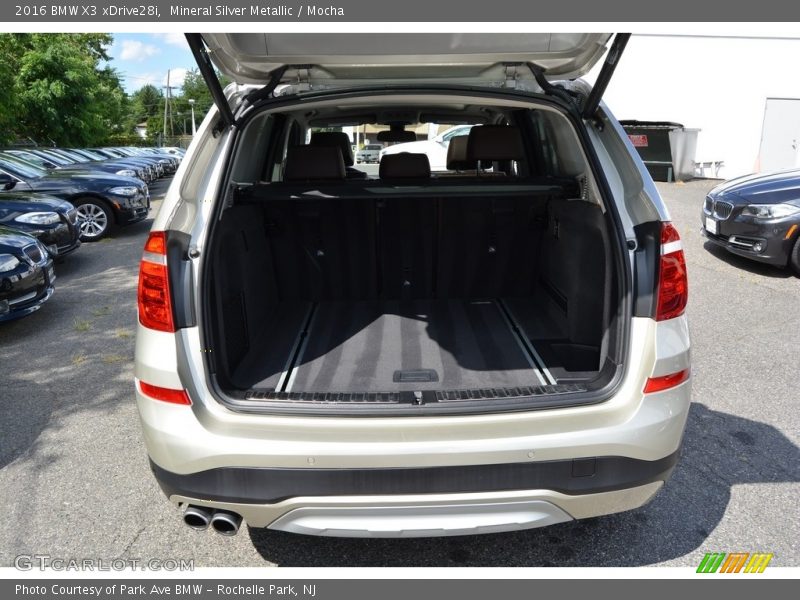 Mineral Silver Metallic / Mocha 2016 BMW X3 xDrive28i