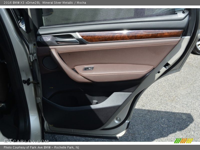 Mineral Silver Metallic / Mocha 2016 BMW X3 xDrive28i