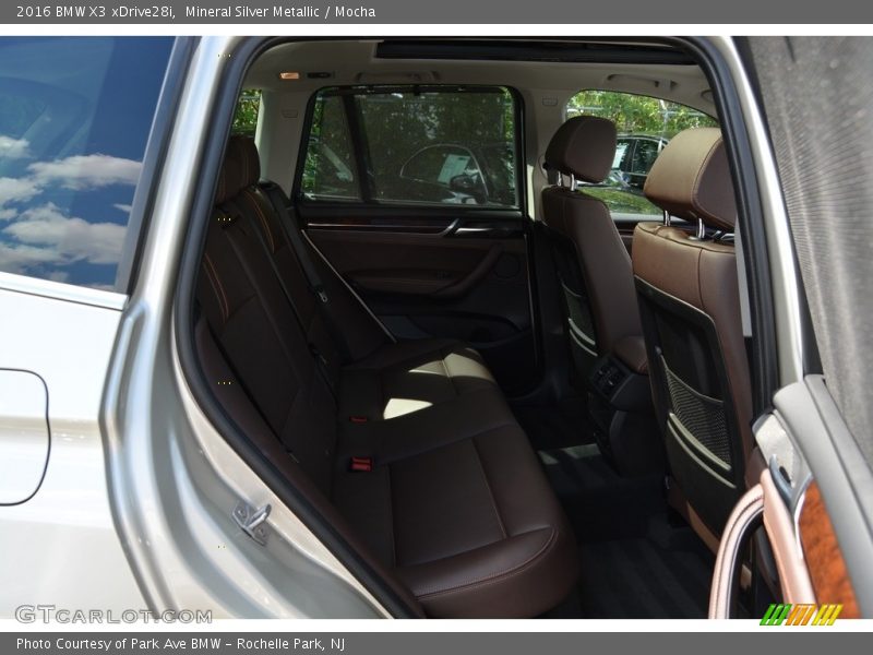 Mineral Silver Metallic / Mocha 2016 BMW X3 xDrive28i
