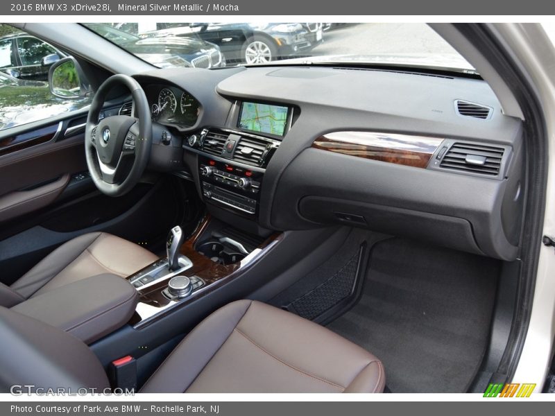Mineral Silver Metallic / Mocha 2016 BMW X3 xDrive28i