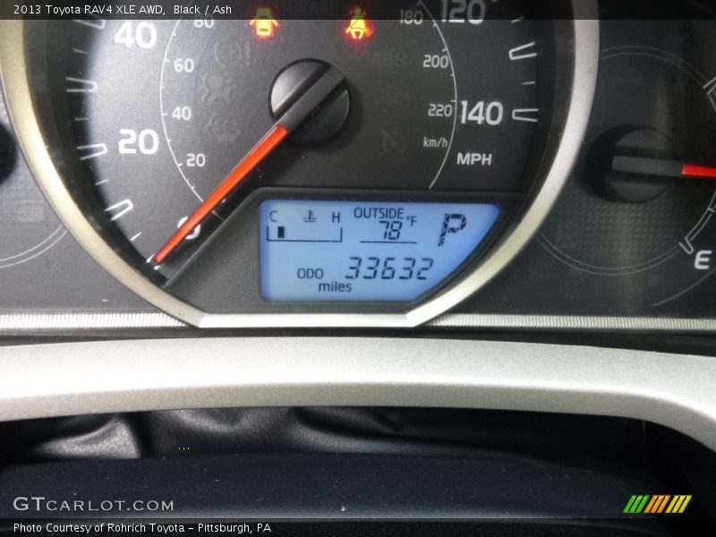 Black / Ash 2013 Toyota RAV4 XLE AWD