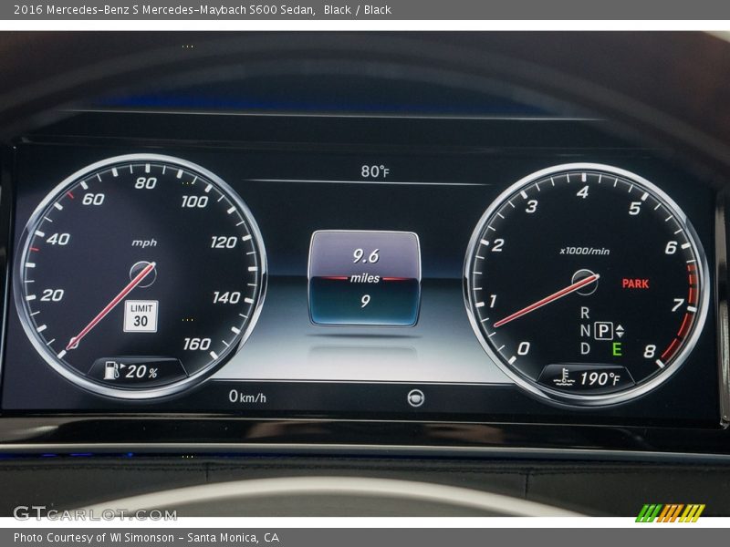 Black / Black 2016 Mercedes-Benz S Mercedes-Maybach S600 Sedan