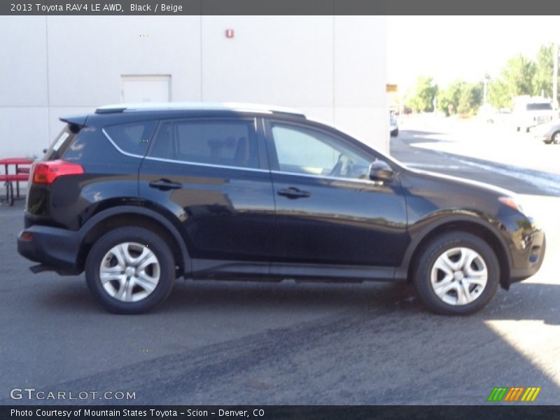 Black / Beige 2013 Toyota RAV4 LE AWD