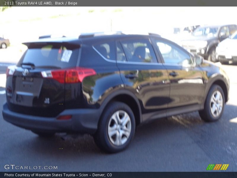 Black / Beige 2013 Toyota RAV4 LE AWD