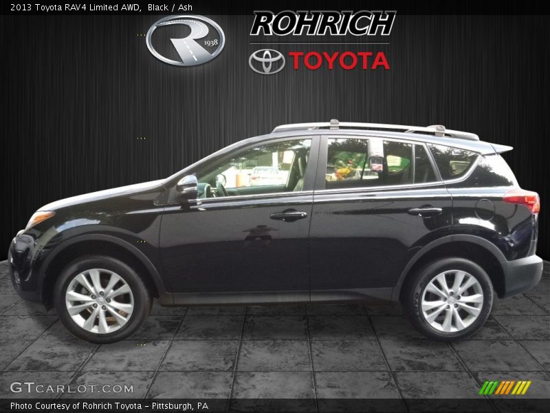Black / Ash 2013 Toyota RAV4 Limited AWD