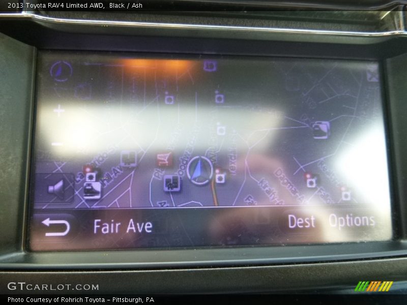 Black / Ash 2013 Toyota RAV4 Limited AWD