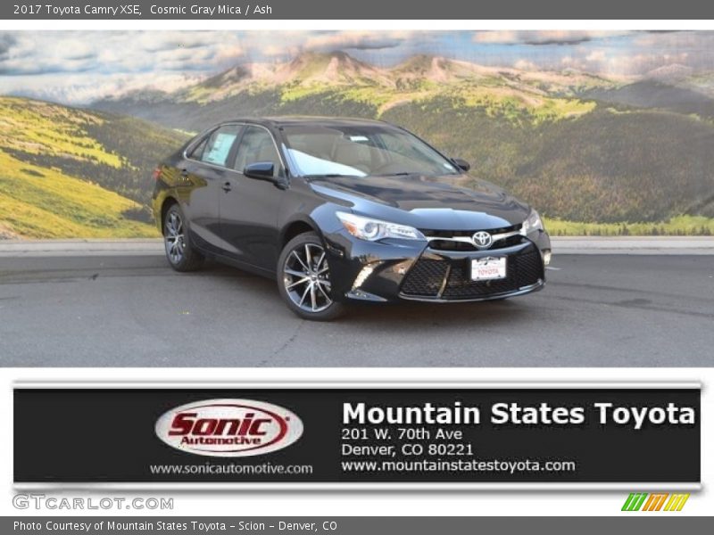Cosmic Gray Mica / Ash 2017 Toyota Camry XSE