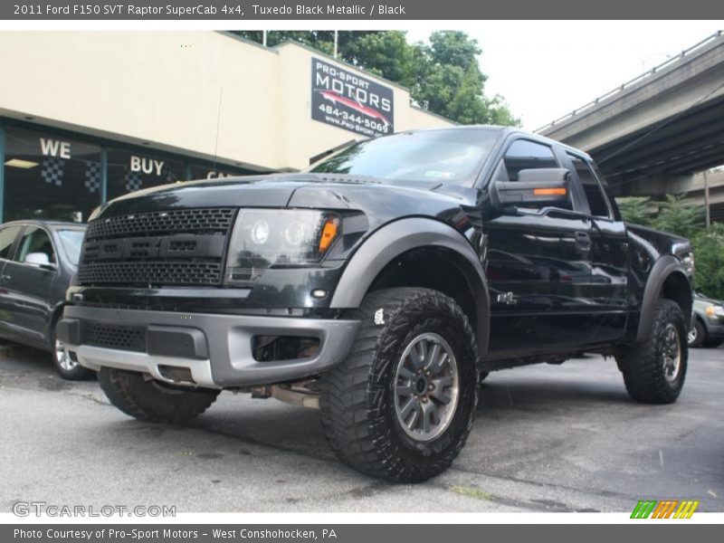 Tuxedo Black Metallic / Black 2011 Ford F150 SVT Raptor SuperCab 4x4