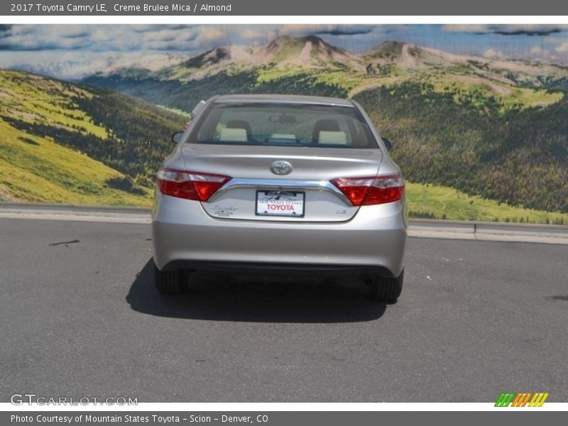 Creme Brulee Mica / Almond 2017 Toyota Camry LE