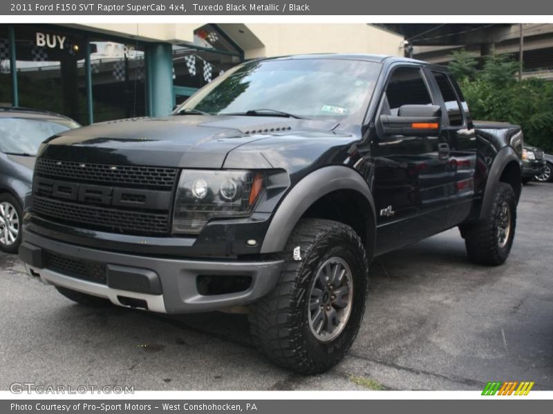 Tuxedo Black Metallic / Black 2011 Ford F150 SVT Raptor SuperCab 4x4