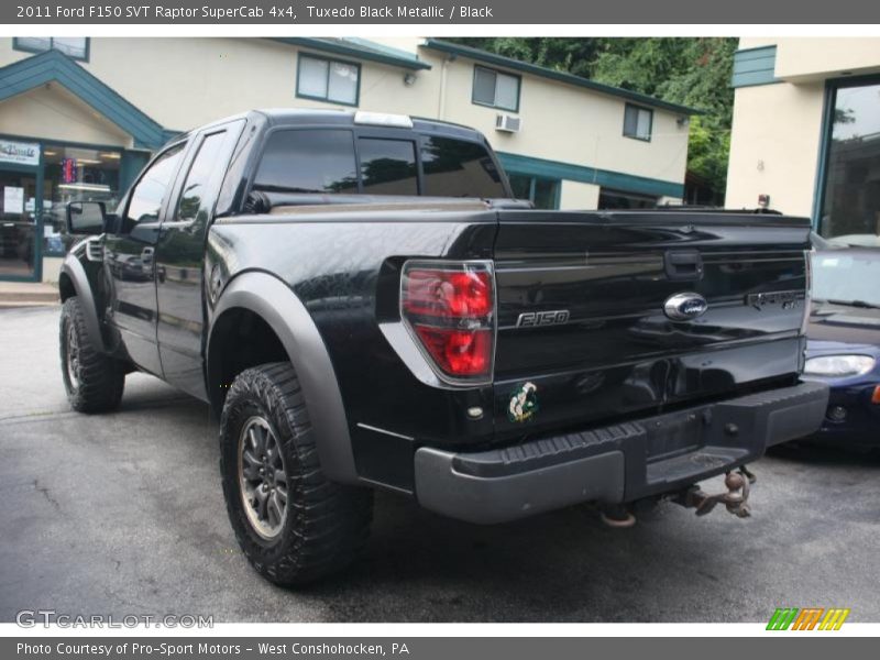 Tuxedo Black Metallic / Black 2011 Ford F150 SVT Raptor SuperCab 4x4