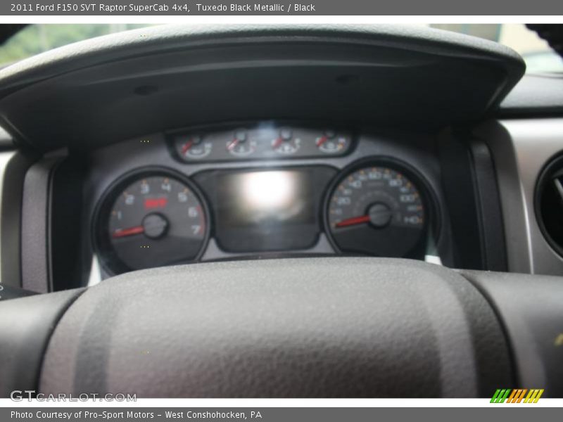 Tuxedo Black Metallic / Black 2011 Ford F150 SVT Raptor SuperCab 4x4