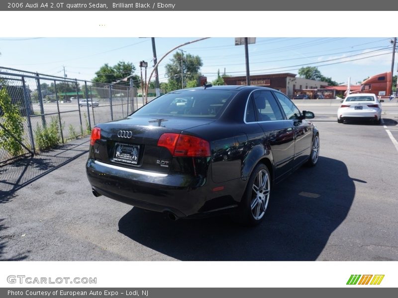 Brilliant Black / Ebony 2006 Audi A4 2.0T quattro Sedan