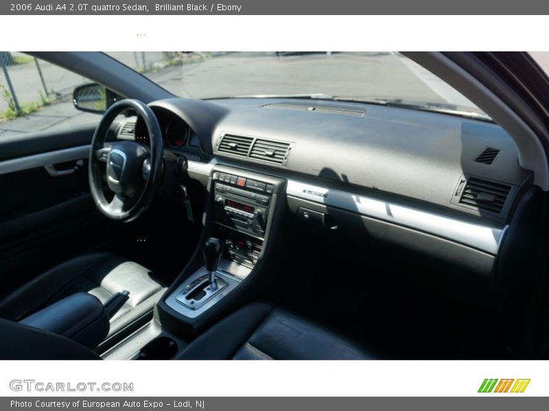 Brilliant Black / Ebony 2006 Audi A4 2.0T quattro Sedan