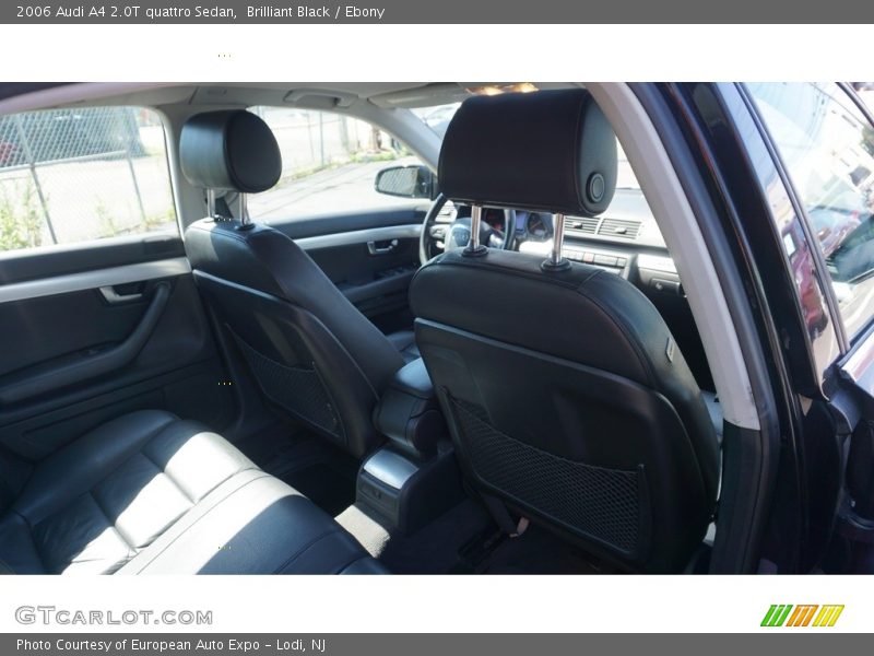 Brilliant Black / Ebony 2006 Audi A4 2.0T quattro Sedan