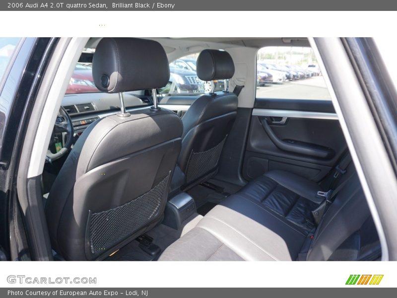 Brilliant Black / Ebony 2006 Audi A4 2.0T quattro Sedan