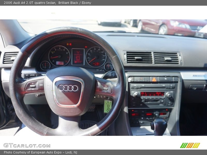 Brilliant Black / Ebony 2006 Audi A4 2.0T quattro Sedan