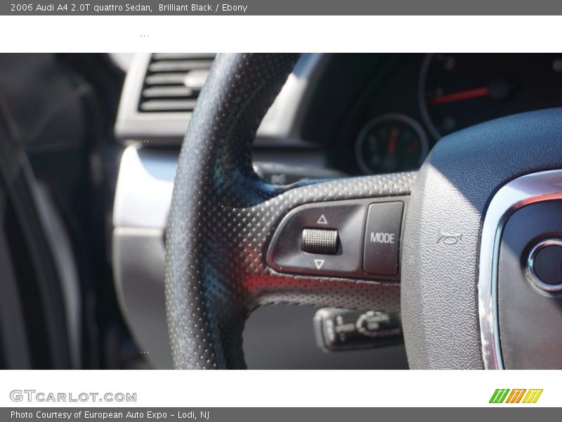 Brilliant Black / Ebony 2006 Audi A4 2.0T quattro Sedan